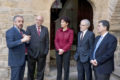 El fiscal general del Estado visita la Cámara de Comptos de Navarra