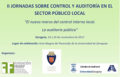 La Cámara de Cuentas de Aragón organiza junto con FIASEP  y la Universidad de Zaragoza unas Jornadas sobre el Control y la Auditoría del Sector Público Local