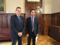 Reunión del Síndico Mayor con el Presidente de la Junta General del Principado de Asturias