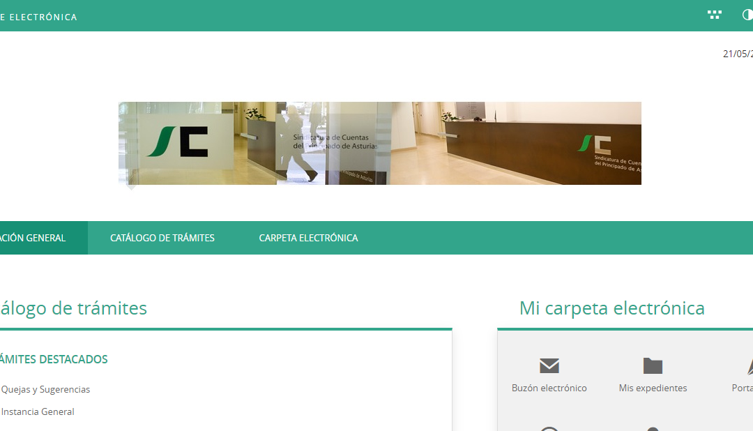 La Sindicatura de Cuentas del Principado de Asturias estrena sede y registro electrónicos