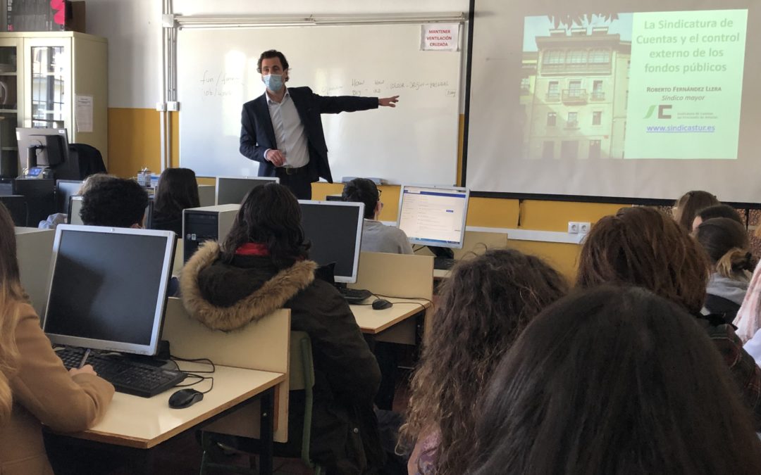 La Sindicatura de Cuentas del Principado de Asturias inicia un proyecto para acercar su trabajo al alumnado