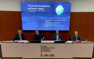 El síndico mayor de Cataluña inaugura la 15ª Jornada de auditoría del sector público del Colegio de Censores Jurados de Cuentas
