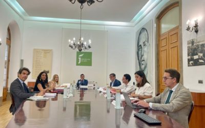 El pleno de la Cámara de Cuentas de Andalucía se reúne en Jaén para incentivar el conocimiento de la labor que desarrolla
