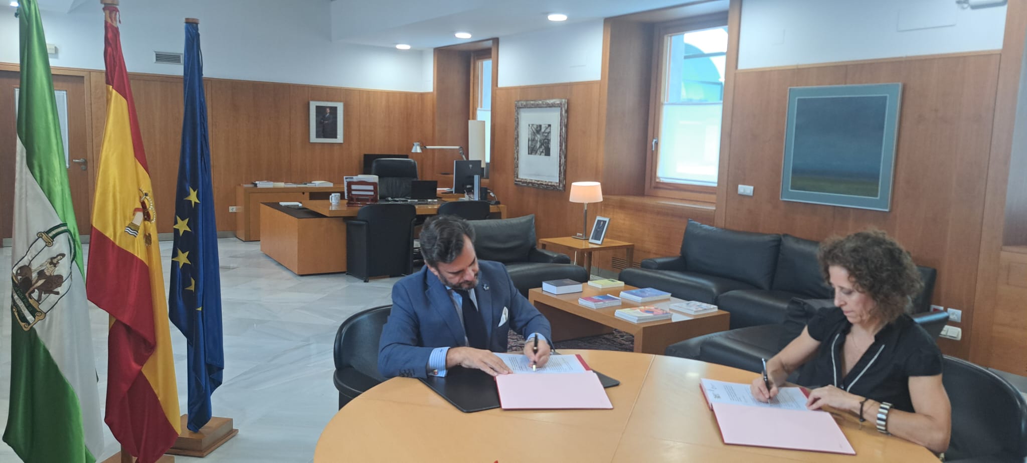 La Cámara de Cuentas de Andalucía y FIASEP firman un convenio para organizar el XII Congreso Nacional de Auditoría en el Sector Público