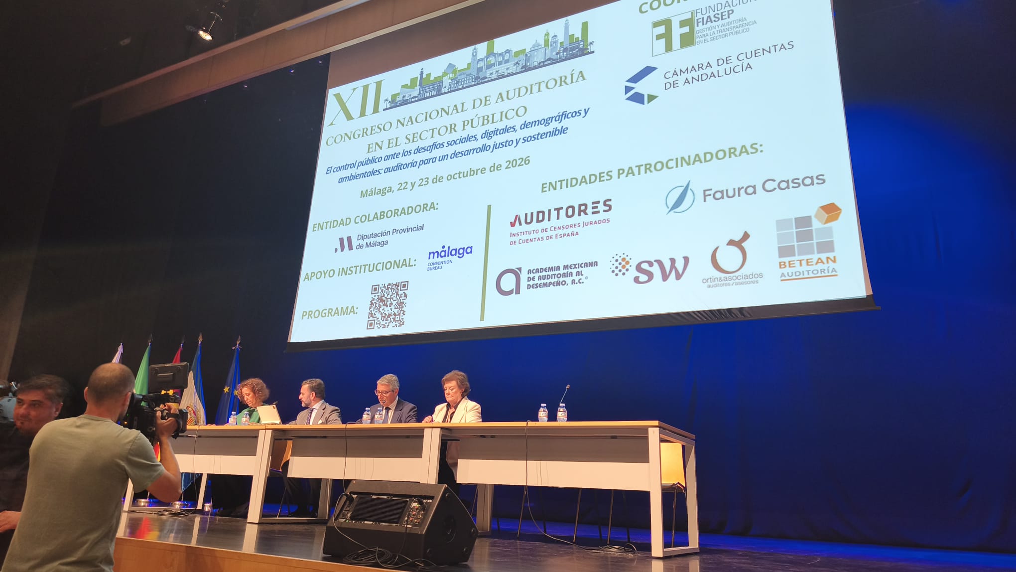 La Cámara de Cuentas de Andalucía destaca en Málaga el papel  de la Auditoría Pública ante los nuevos desafíos sociales, tecnológicos y ambientales